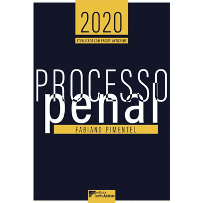 PROCESSO PENAL - 2020