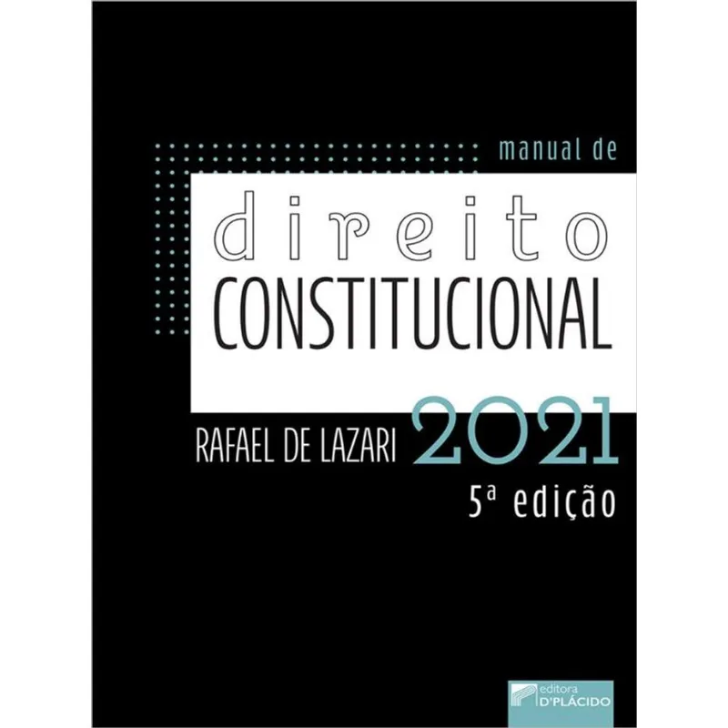 MANUAL DE DIREITO CONSTITUCIONAL