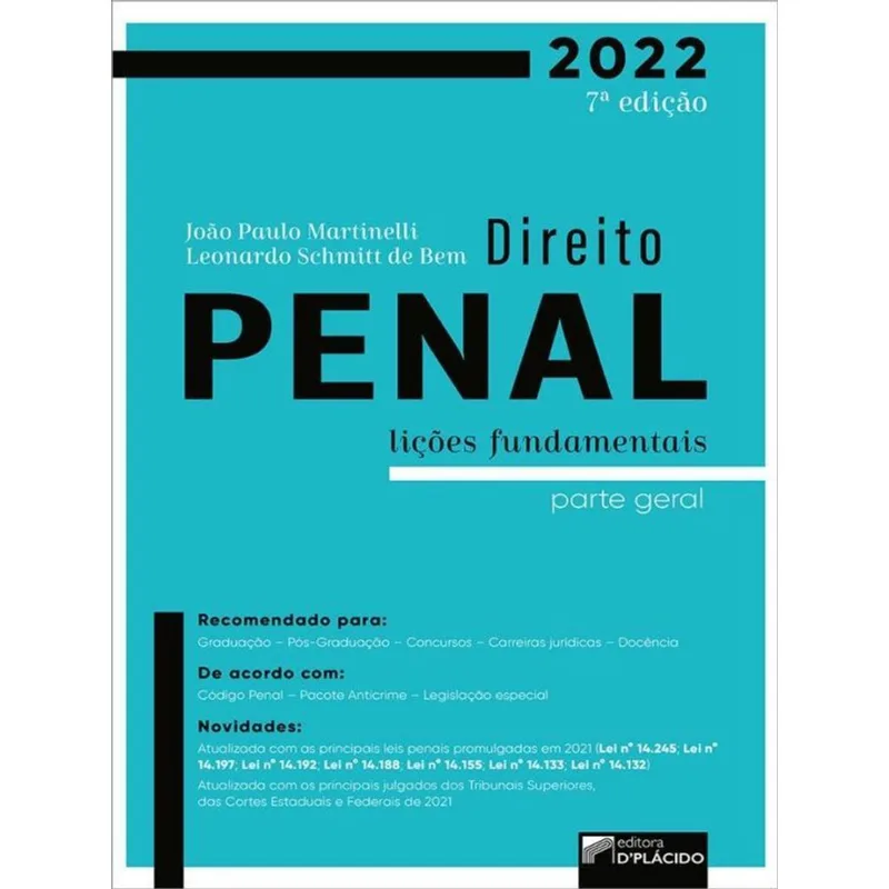 DIREITO PENAL - PARTE GERAL