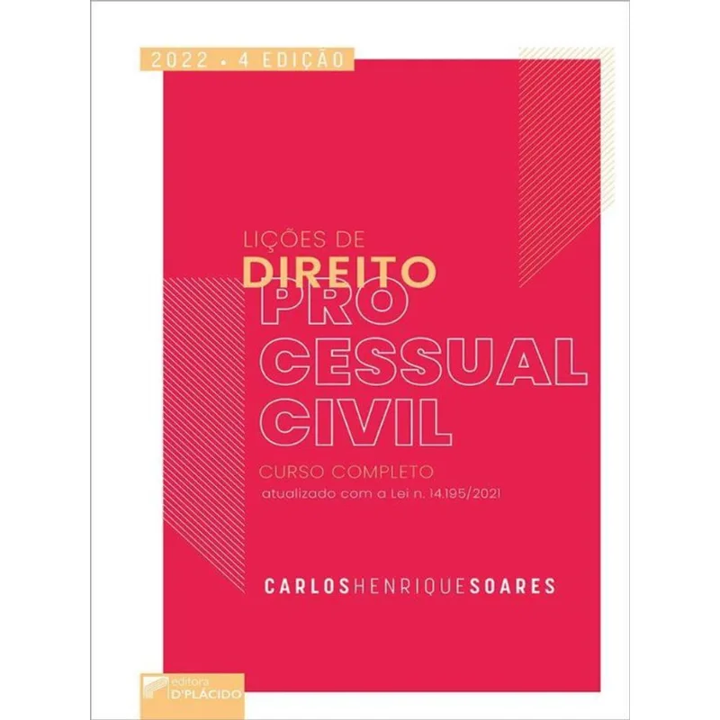 LIÇÕES DE DIREITO PROCESSUAL CIVIL