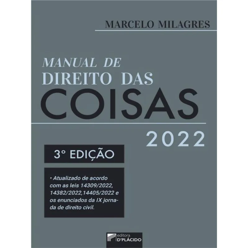 MANUAL DE DIREITO DAS COISAS