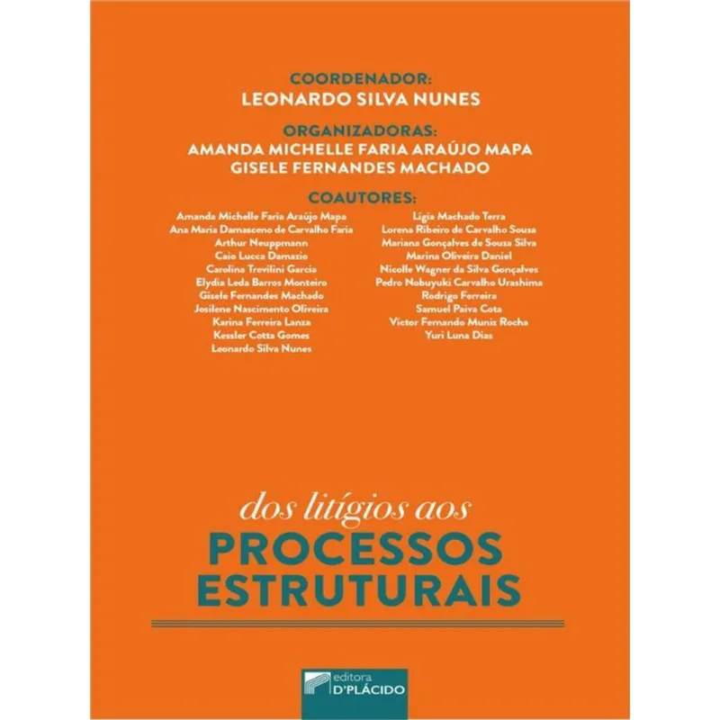 DOS LITÍGIOS AOS PROCESSOS ESTRUTURAIS - VOL. 1