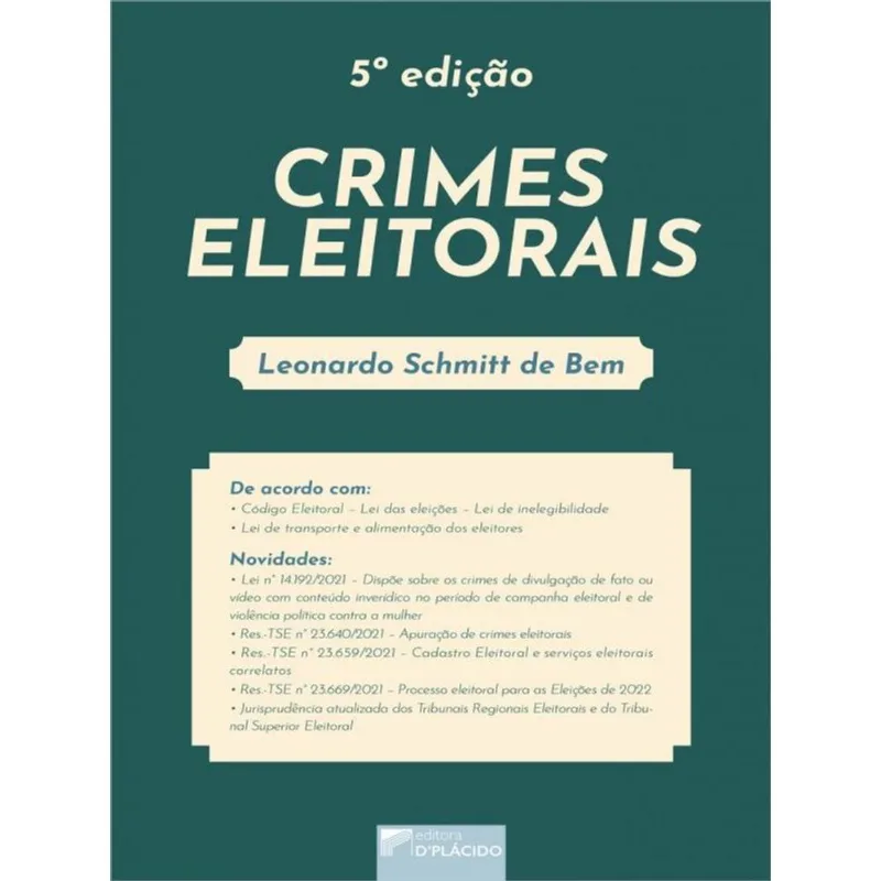 CRIMES ELEITORAIS - VOL. 5