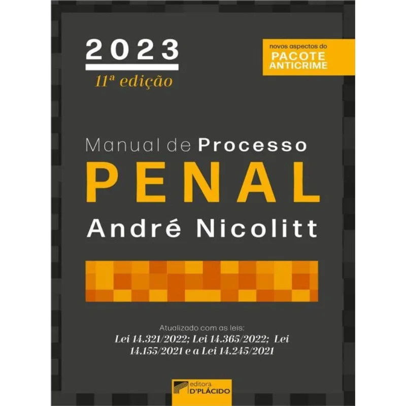 MANUAL DE PROCESSO PENAL