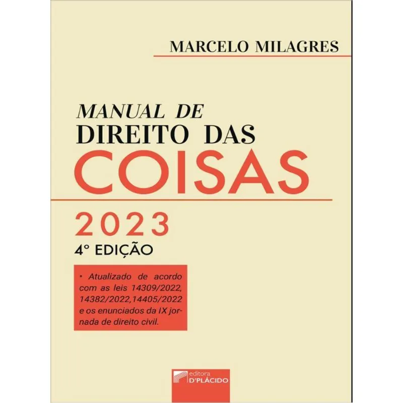 MANUAL DE DIREITO DAS COISAS
