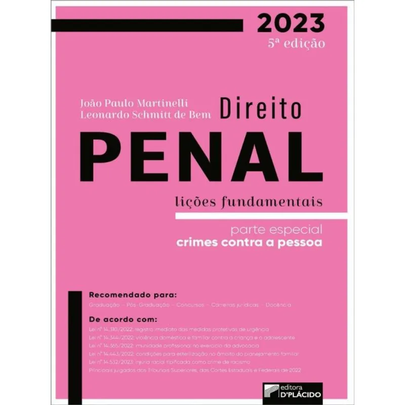 DIREITO PENAL - LIÇÕES FUNDAMENTAIS