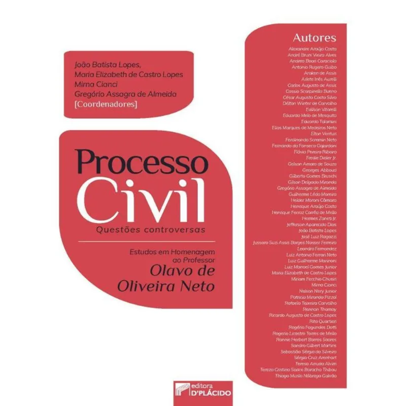 PROCESSO CIVIL - QUESTÕES CONTROVERSAS - VOL. 1