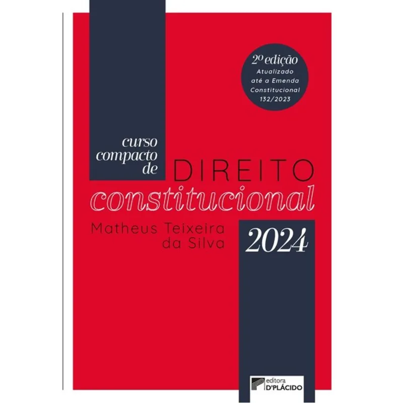 CURSO COMPACTO DE DIREITO CONSTITUCIONAL 2 ED - VOL. 1
