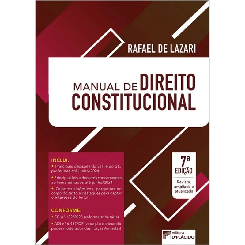 MANUAL DE DIREITO CONSTITUCIONAL