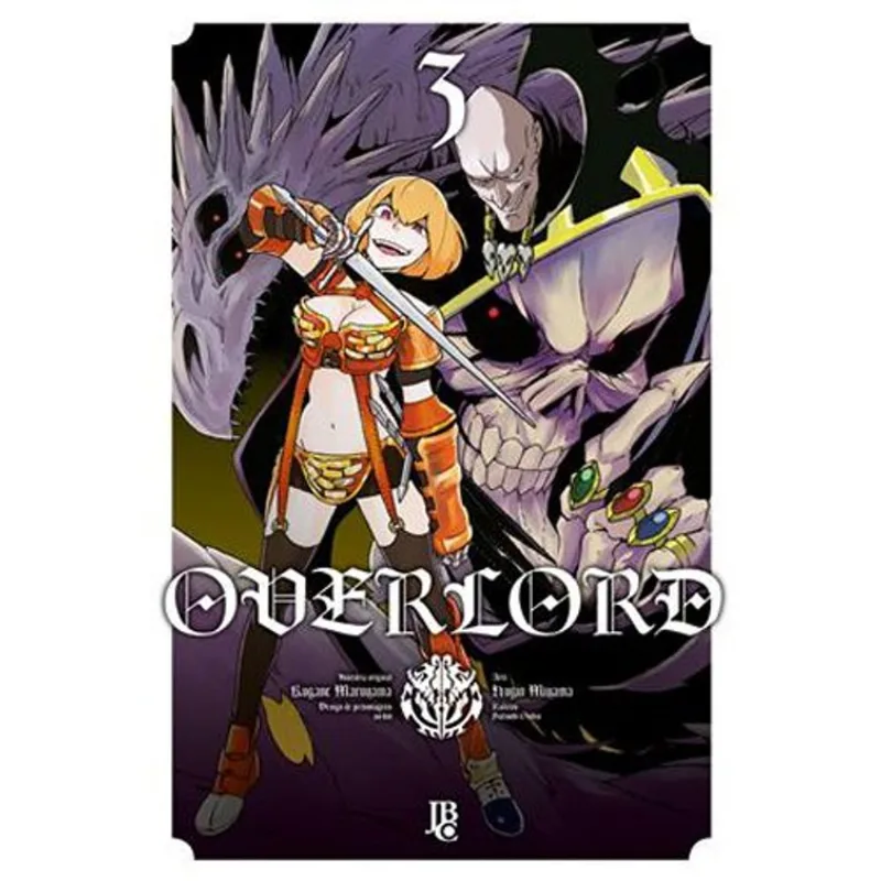 Livro Overlord Vol. 03 (MANGÁ) JBC (MP)