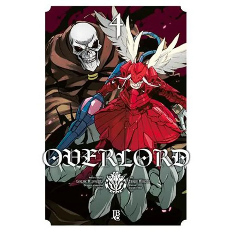 Livro Overlord Vol. 04 (MANGÁ) JBC (MP)