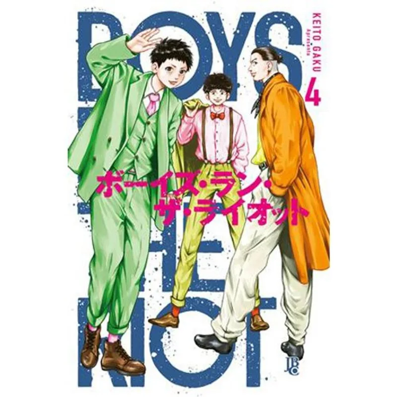 Livro Boys Run The Riot Vol. 04 JBC (MP)