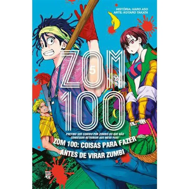 Livro Zom 100 Coisas Para Fazer Antes De Virar Zumbi Vol. 05 Jb C (MP)