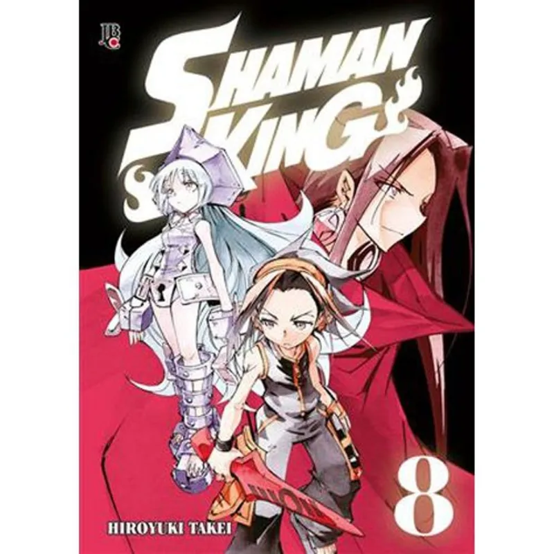Livro Shaman King Big Vol. 08 JBC (MP)
