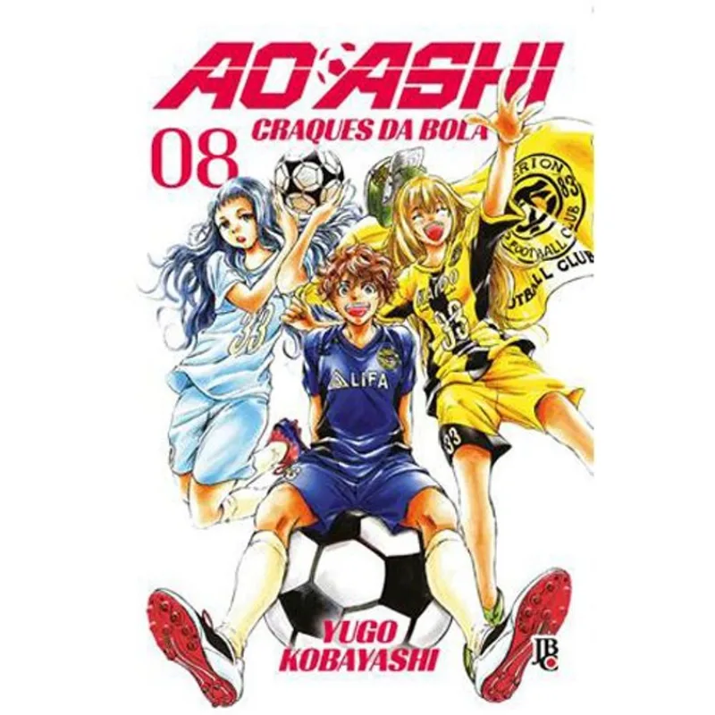 Livro Ao Ashi Vol. 08 JBC (MP)