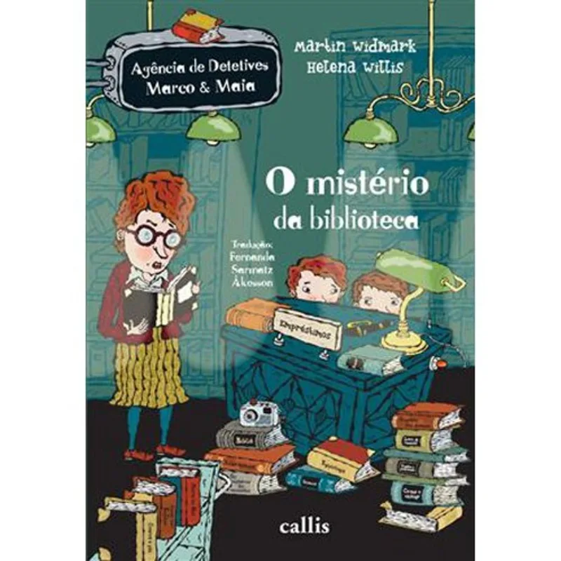 Livro O Mistério Da Biblioteca 2ª Edição Agência De Mistérios Marco E Maia Callis (MP)
