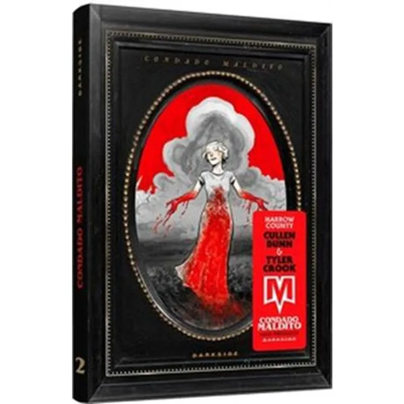 Livro Condado Maldito: Maus Presságios Darkside (MP)