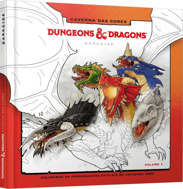 Dungeons E Dragons: Caverna Das Cores 1 - LC - Livros