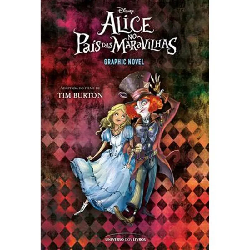 Livro Alice No País Das Maravilhas Graphic Novel Universo Dos L Ivros (MP)