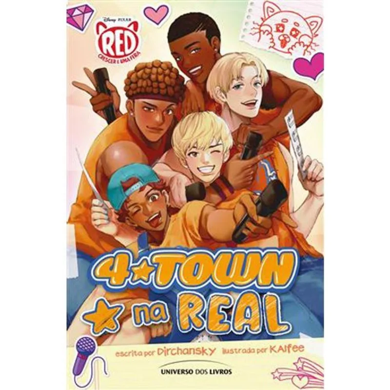 Livro Red: Crescer É Uma Fera 4*town Na Real Mangá Universo D Os Livros (MP)