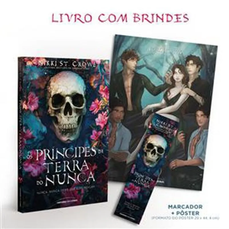 Livro Os Príncipes Da Terra Do Nunca Edição Com Brinde! Univers O Dos Livros (MP)