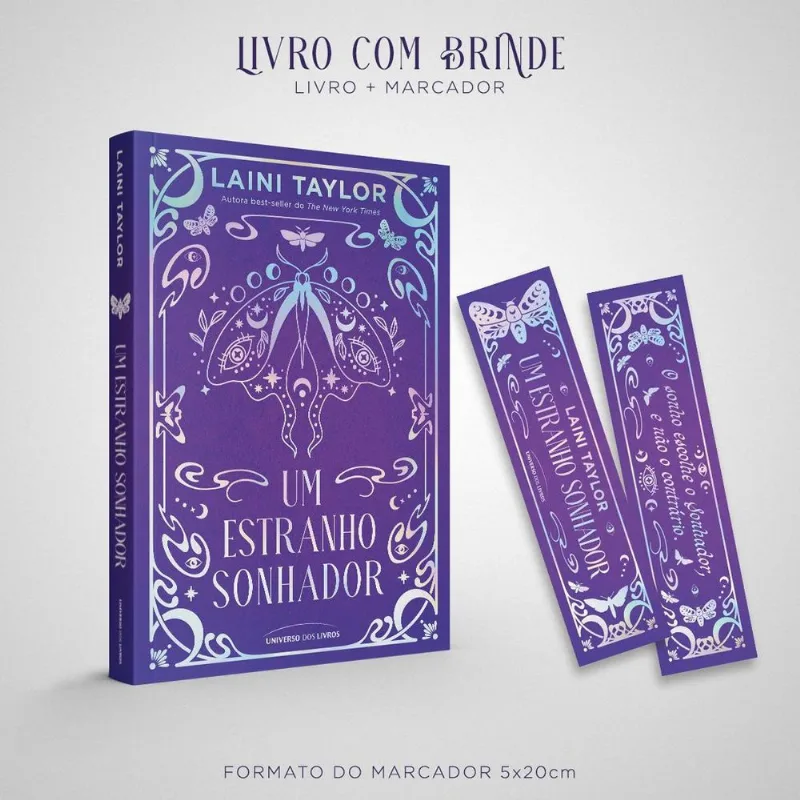 LIVRO UM ESTRANHO SONHADOR - EDIÇÃO COM BRINDE! (MP) - UNIVERSO DOS LIVR OS