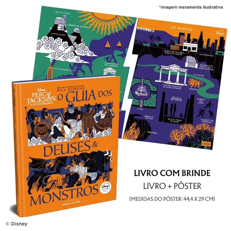 Percy Jackson E Os Olimpianos - O Guia Dos Deuses E Monstros