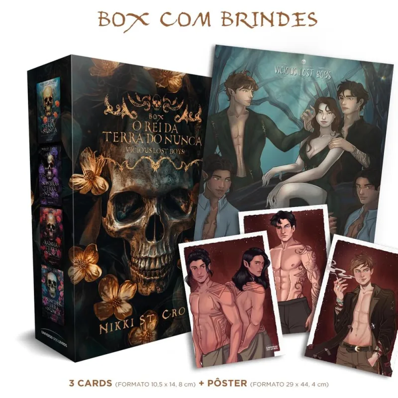Box O Rei Da Terra Do Nunca - Com Brinde - LC