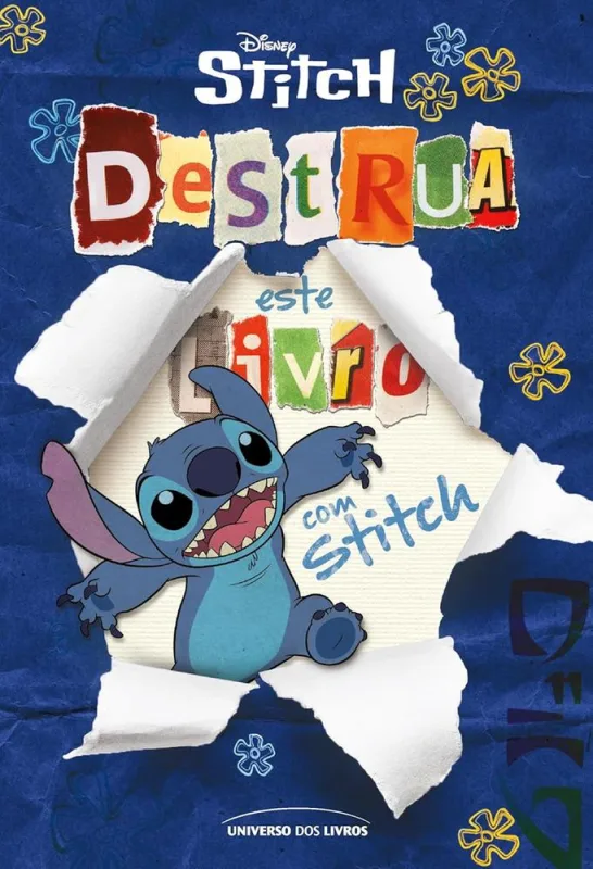 Destrua Este Livro Com Stitch - LC - Livros