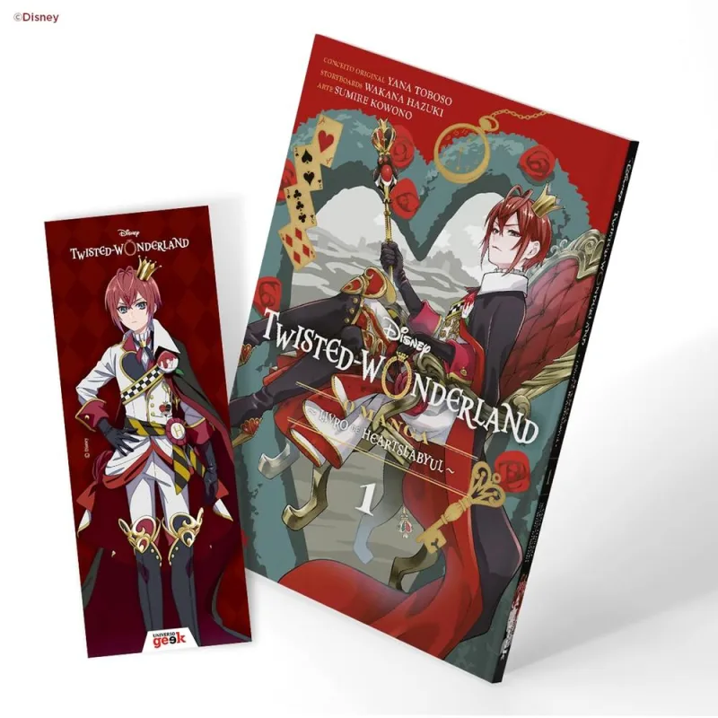 Disney Twisted-Wonderland: O Mangá - Livro De Heartslabyul 1 - LC - Livros