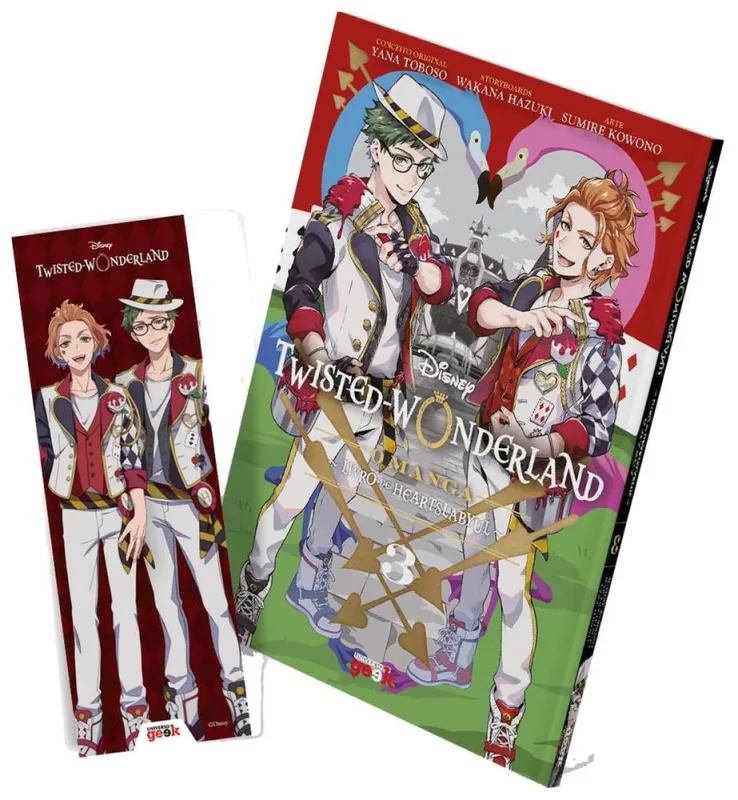 Disney Twisted-Wonderland - Livro De Heartslabyul 3 - LC - Livros
