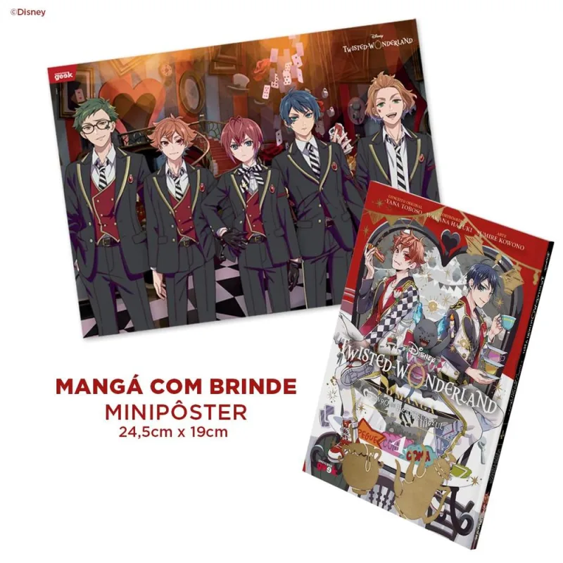 Disney Twisted-Wonderland: O Mangá - Livro De Heartslabyul - 4 - LC