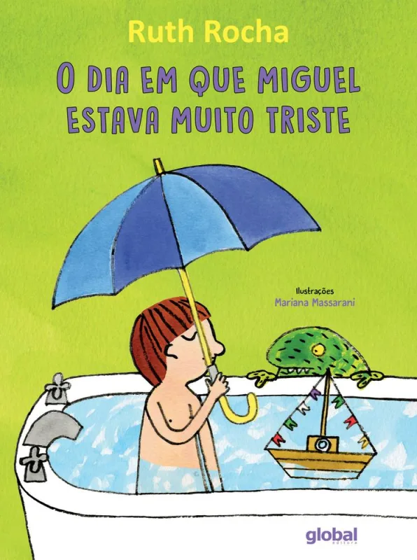 O Dia Que Miguel Estava Muito Triste - LC - Livros