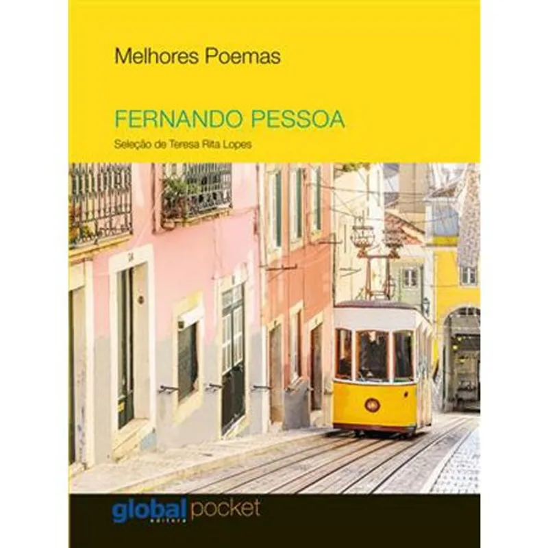 Livro Melhores Poemas Fernando Pessoa (POCKET) Global (MP)