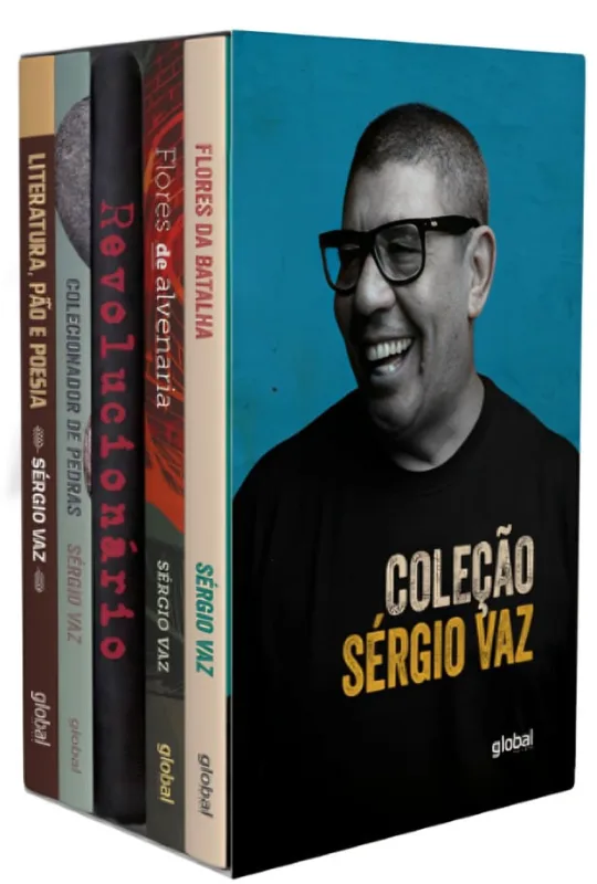 Coleção Sergio Vaz + Camiseta Revolucionário - LC - Livros