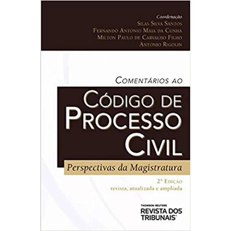 COMENTÁRIOS AO CÓDIGO DE PROCESSO CIVIL - 2020