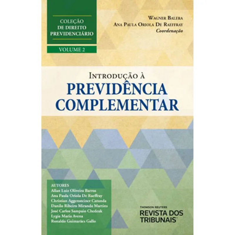 INTRODUÇÃO À PREVIDÊNCIA COMPLEMENTAR - 2020 - VOL. 2