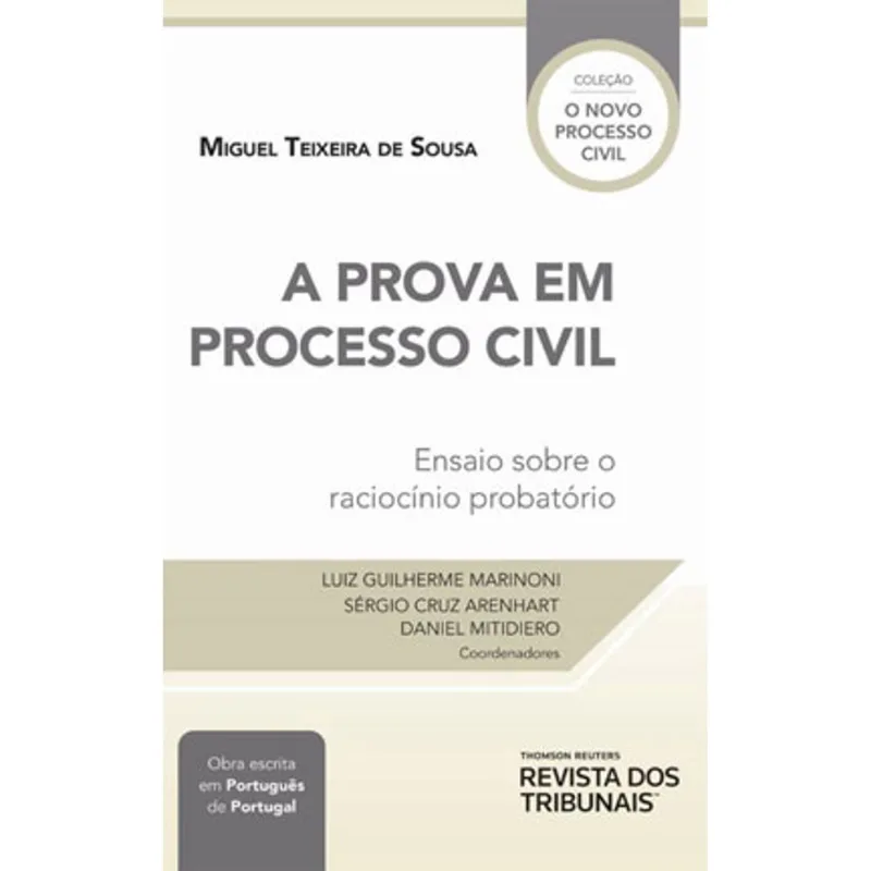 A PROVA EM PROCESSO CIVIL - 2020