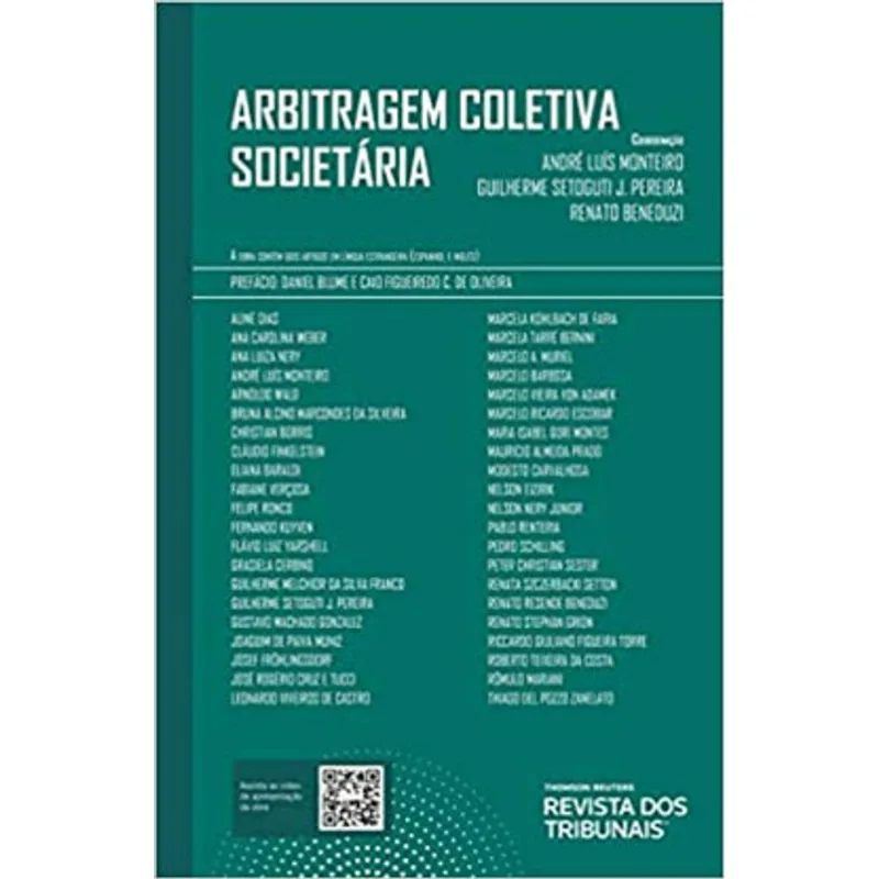 ARBITRAGEM COLETIVA SOCIETÁRIA - 2021