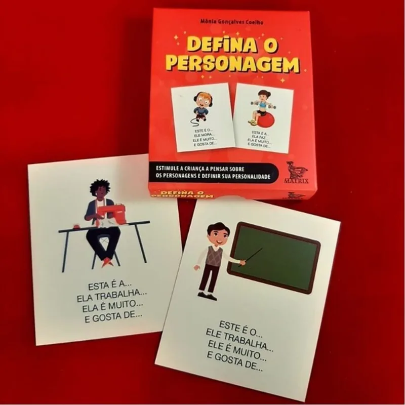 DEFINA O PERSONAGEM