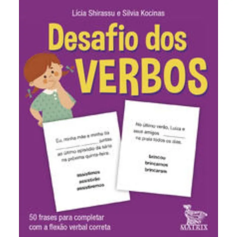 Desafio Dos Verbos - 50 Frases Para Completar Com A Flexão Verbal Correta