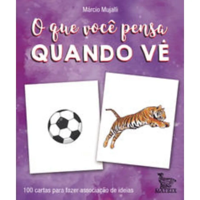 O Que Você Pensa Quando Vê - 100 Cartas Para Você Fazer Associação De Ideias