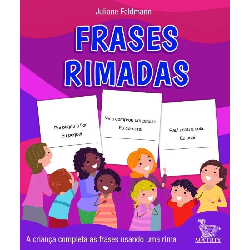 Frases Rimadas - A Criança Completas As Frases Usando Uma Rima