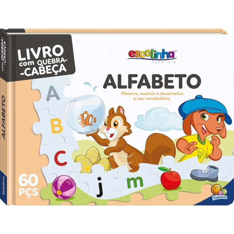 Qc Domino Memo - Alfabeto - Escolinha - LC - Livros
