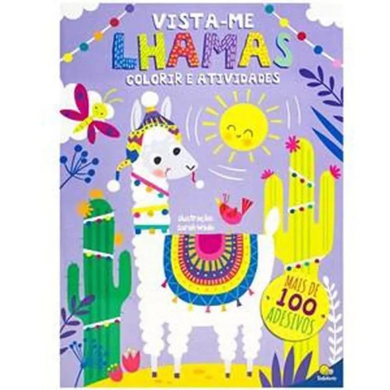 Livro Vista-me! Lhamas Todolivro (MP)