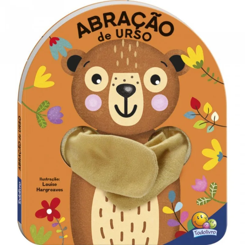 Livro Dedoche - Abração: Abração De Urso - Edit.todo Livro