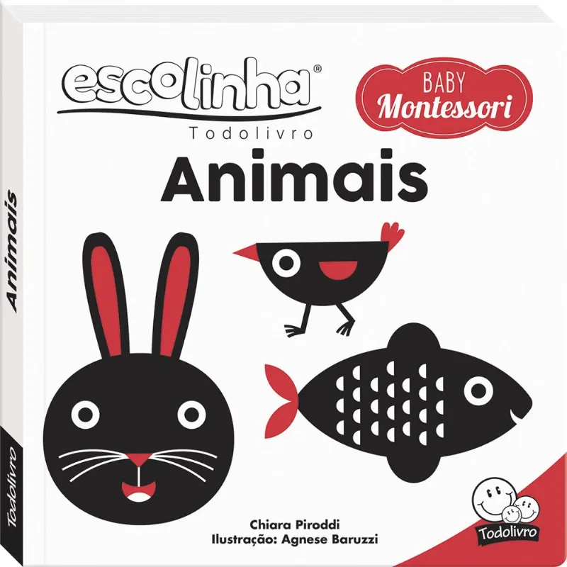 Escolinha Baby Montessori - Contrastes! Animais