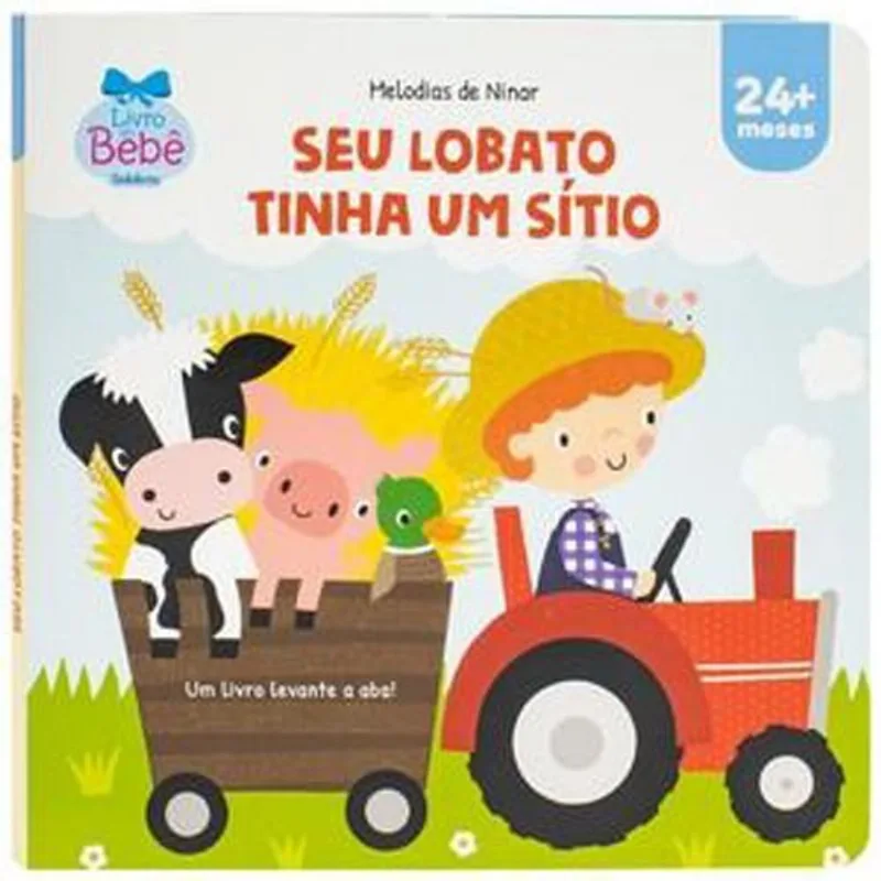 Livro Melodias De Ninar Um Livro Levante A Aba! Seu Lobato Todo Livro (MP)