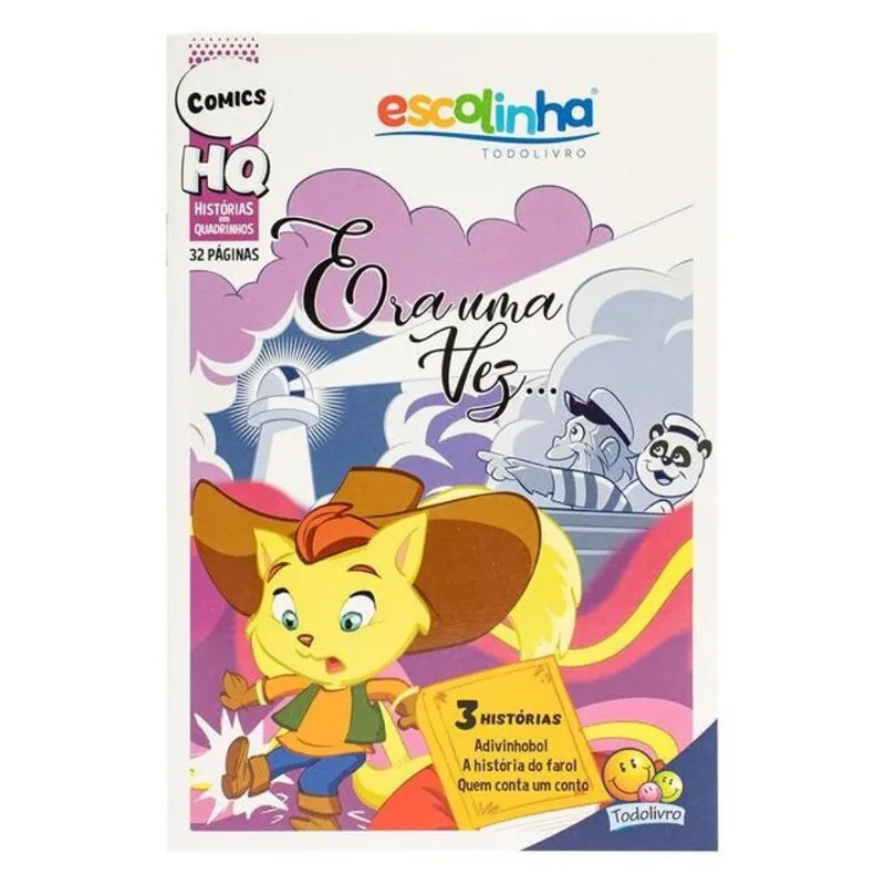 HISTÓRIAS EM QUADRINHOS: ERA UMA VEZ... (ESCOLINHA TODOLIVRO)