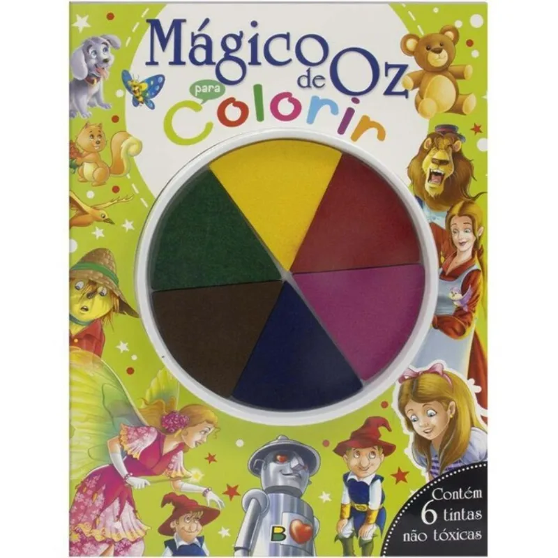 Dedinhos Em Ação! Mágico De Oz Para Colorir